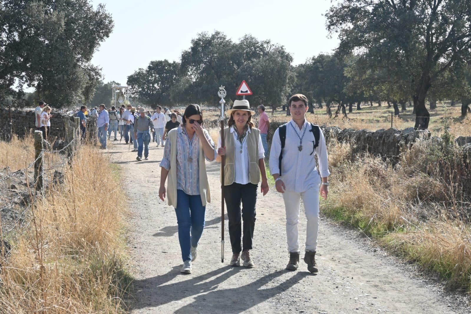 La Virgen de Luna regresa al Santuario de la Jara