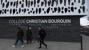 El colegio Christian Bourquin de Millas, donde estudiaban las víctimas. 