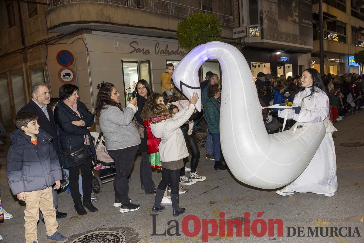 Así ha sido el desfile de Papá Noel en Caravaca