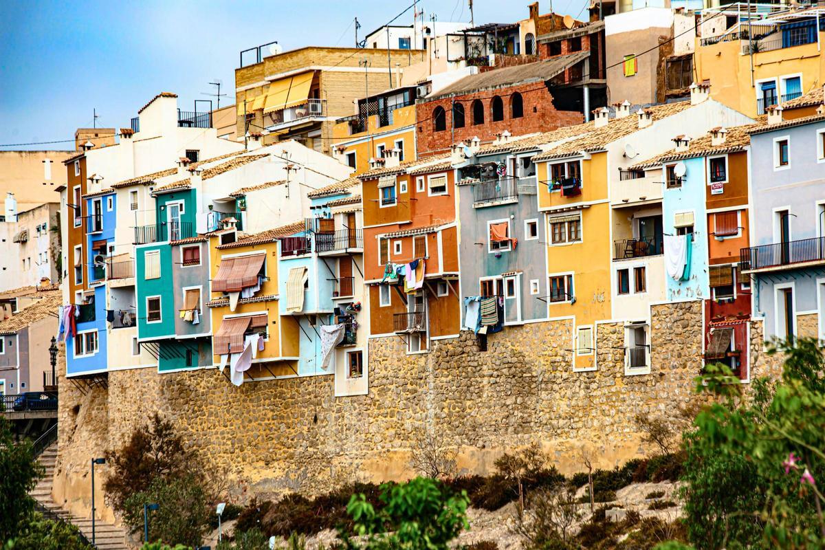 Las casas colgantes de Villajoyosa