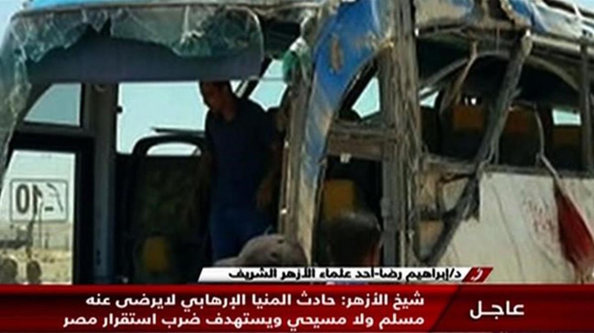 26 muertos en un atentado a un autobús de cristianos coptos en Egipto