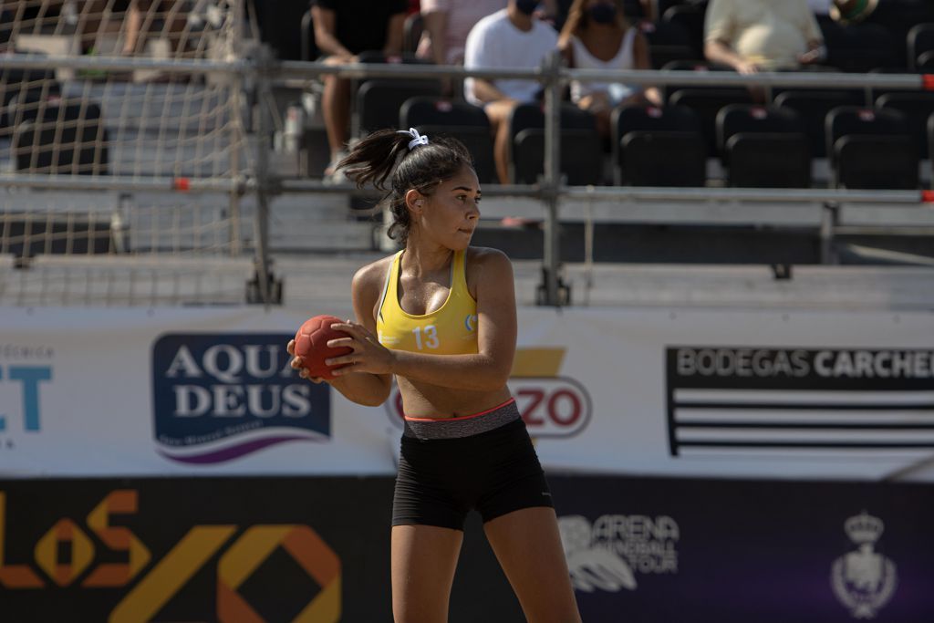 Campeonato de balonmano playa en La Manga