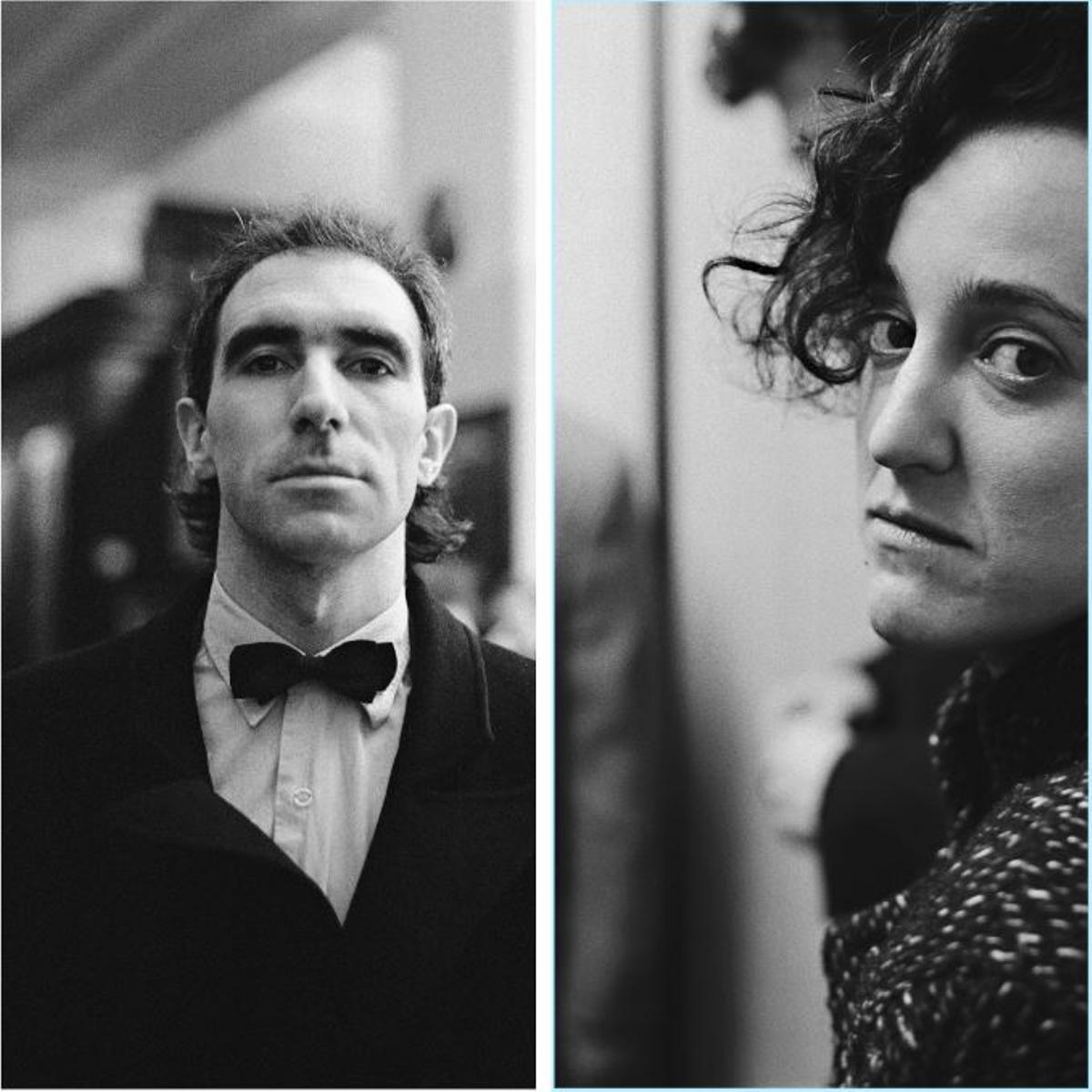 El corresponsable del diari Avui en aquells anys a Nova York, Pere Franch, i l'escriptora Isabel Olesti.