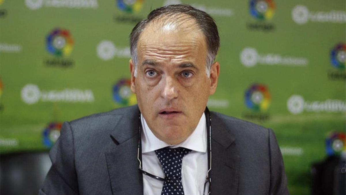 Javier Tebas, presidente de la LFP