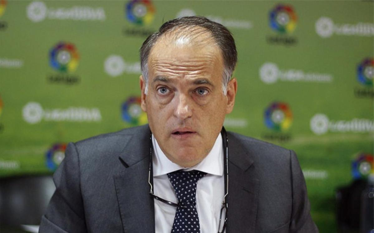 Javier Tebas, presidente de la LFP