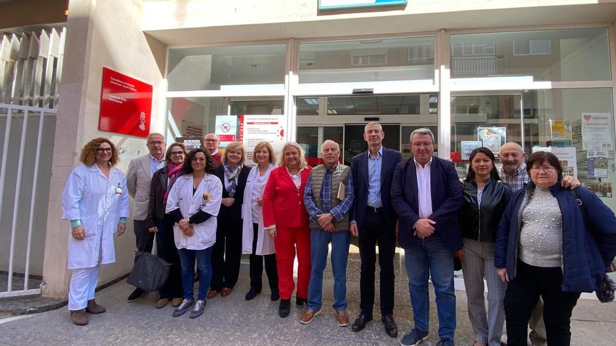Vecinos y autoridades se han reunido esta mañana en Benimàmet.