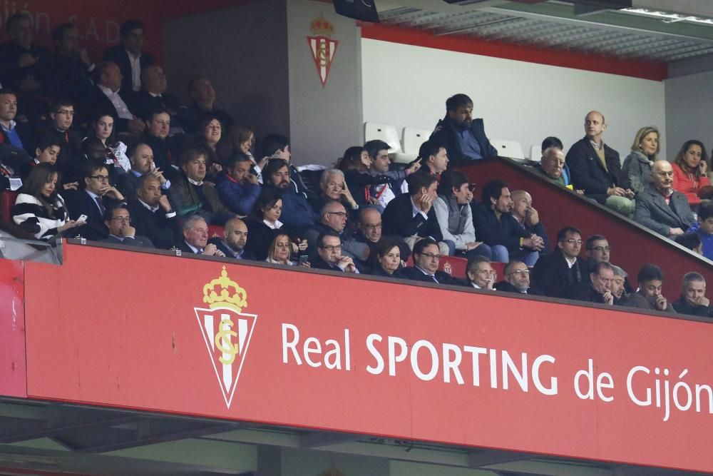 El partido entre el Sporting y el Celta, en imágenes