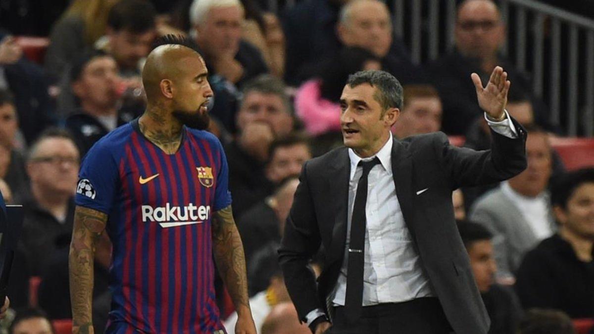 Valverde cuenta con Arturo Vidal