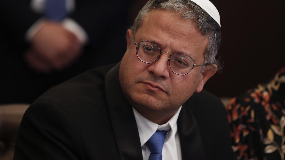 Itamar Ben Gvir, ministro de Seguridad Nacional de extrema derecha de Israel