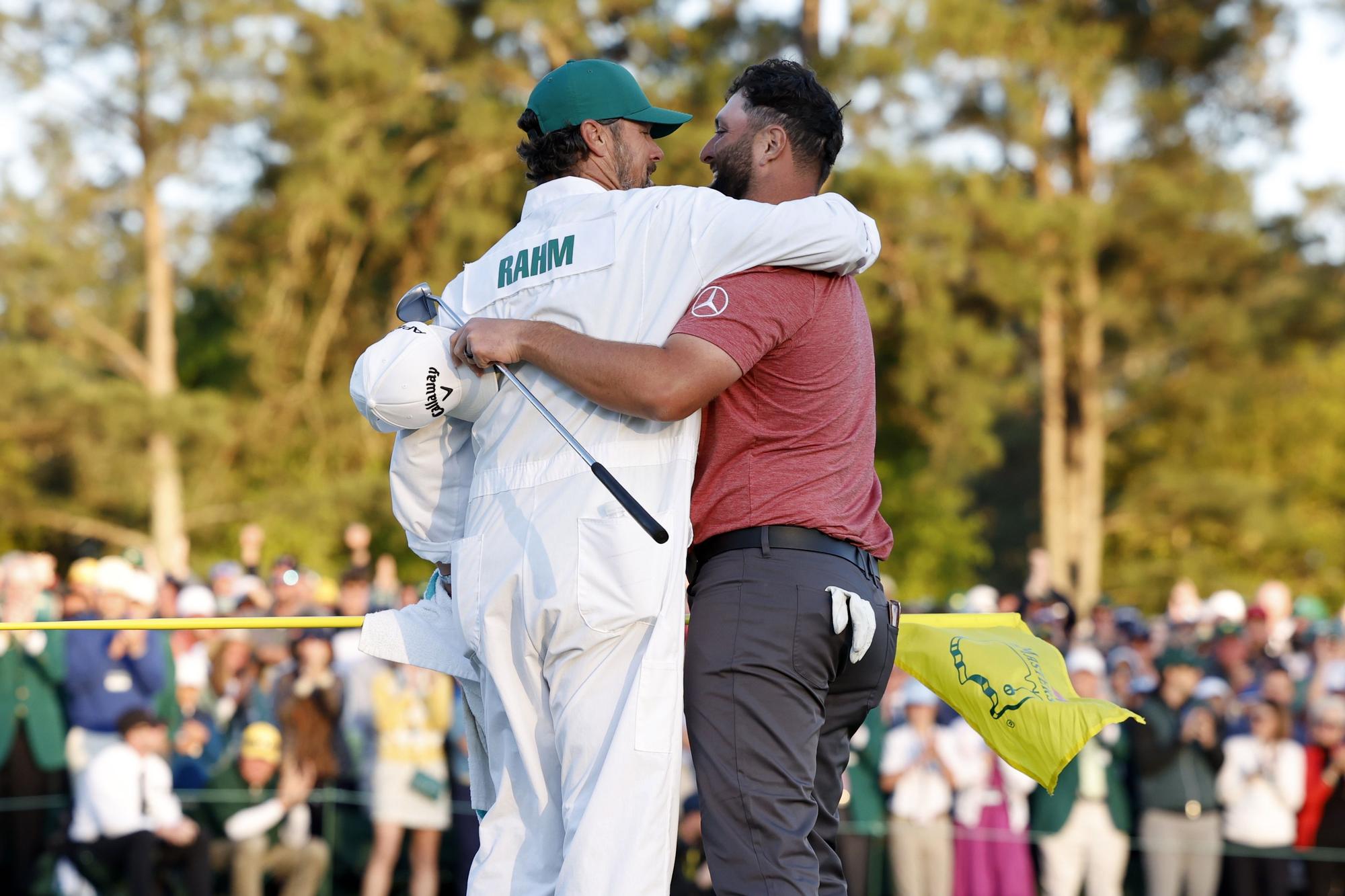 El español Jon Rahm gana su primer Masters, en imágenes