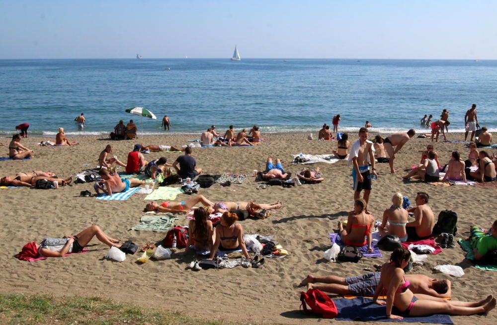 Otoño en las playas malagueñas