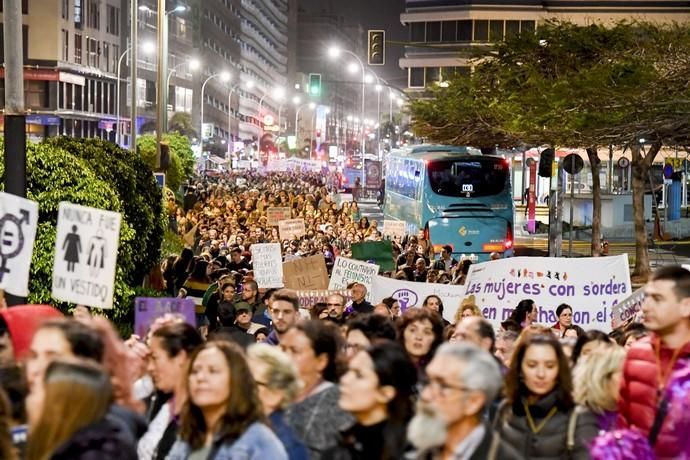 GENTE Y CULTURA 07-03-19  LAS PALMAS DE GRAN CANARIA. 8M Día Internacional de la Mujer. Manifestación por el 8M Día Internacional de la Mujer. FOTOS: JUAN CASTRO