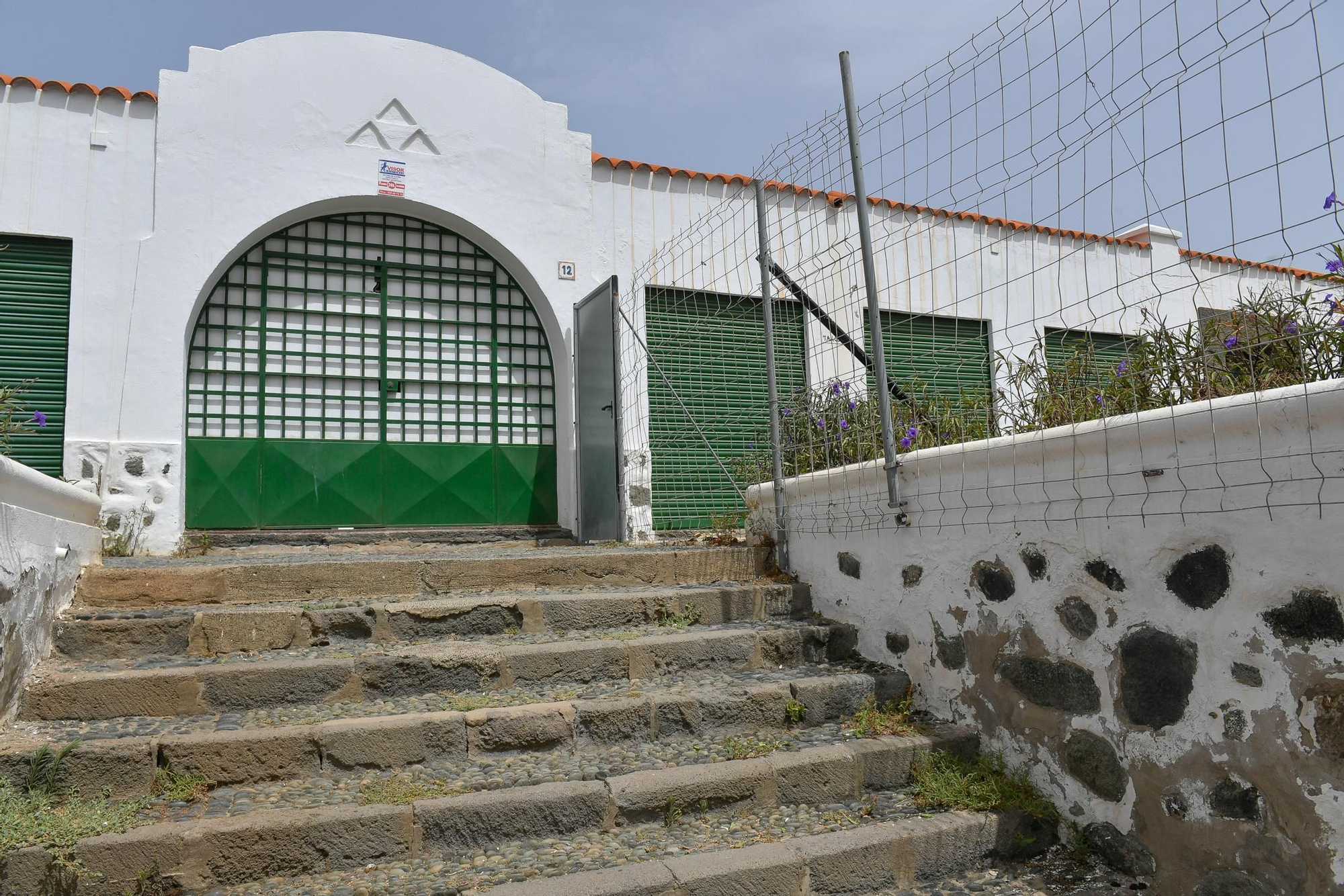 Estado del edificio de la Casa de la Juventud