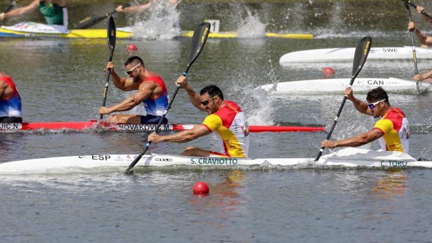 Craviotto y Toro y el K4 1.000 cosechan dos nuevas medallas para España