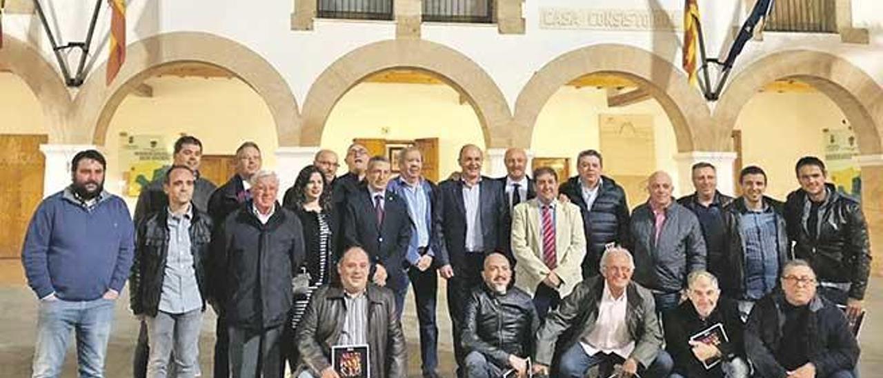 La Federación de Peñas Blaugranas de Balears estuvieron este sábado en Eivissa.