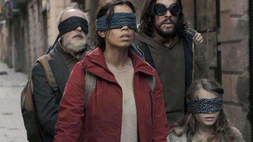 Netflix trasllada a Barcelona el món apocalíptic de «Bird Box»