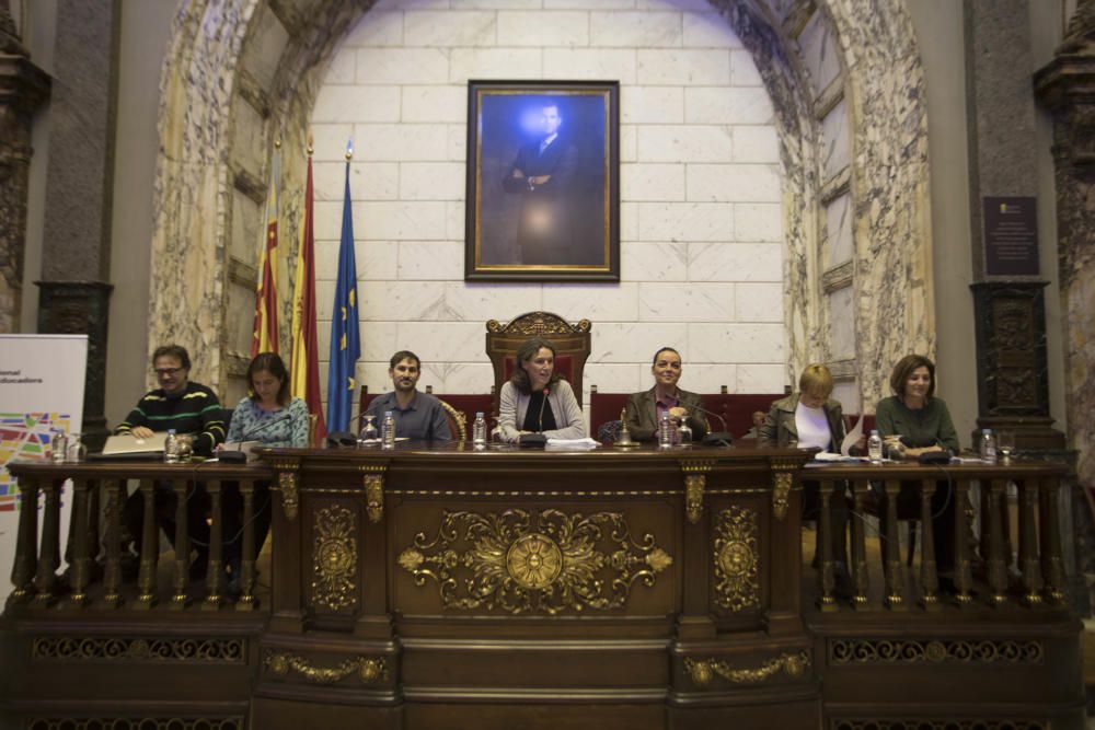 Pleno infantil en el Ayuntamiento de València