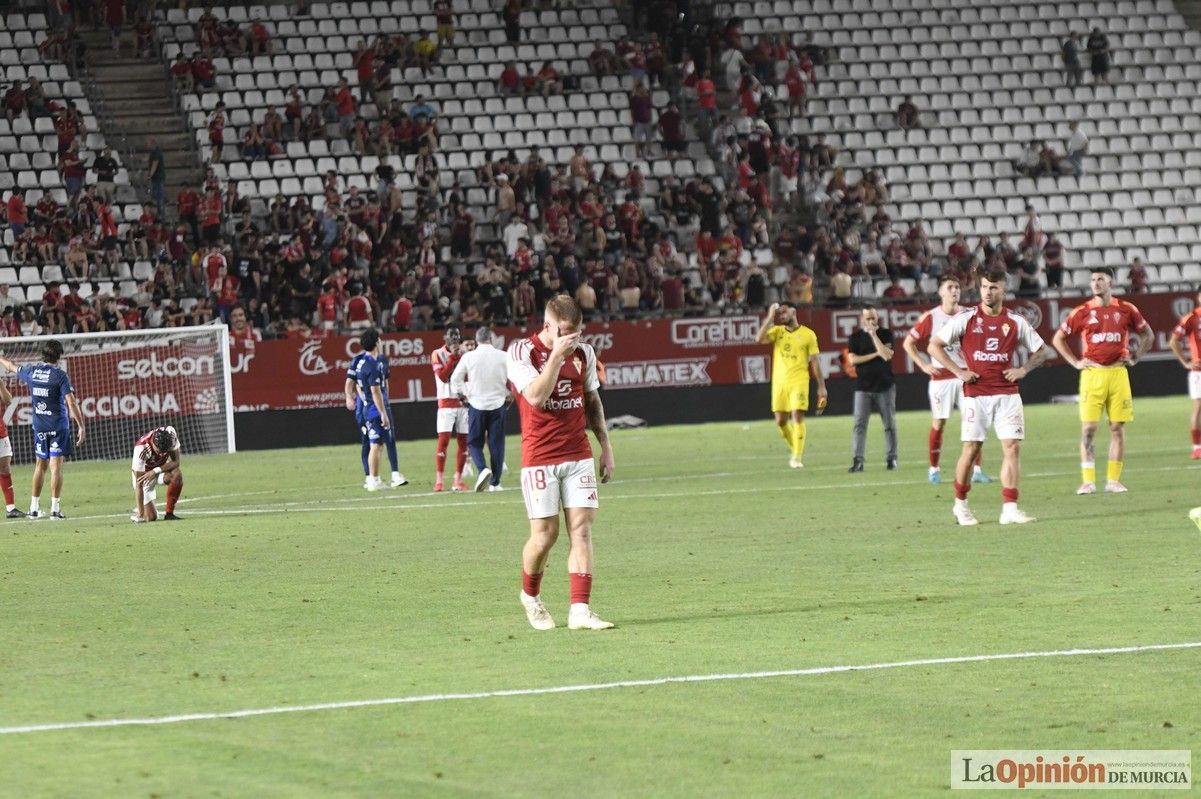 Así fue el encuentro del play off del Real Murcia y el Nástic en la lucha por el ascenso
