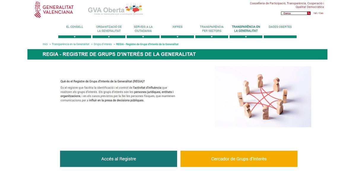 Para inscribirse en el Registro de Grupos de Interés de la Generalitat Valenciana se debe efectuar únicamente de manera telemática.