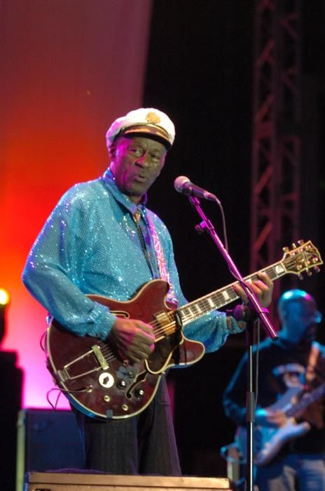 ACTUACION DE .CHUCK BERRY. EN EL AUDITORIO DEL ...