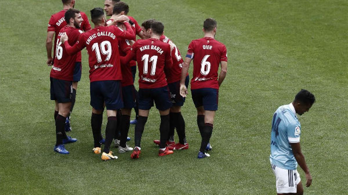 Resumen y goles del Osasuna - Celta (2-0) partido de la jornada 5.