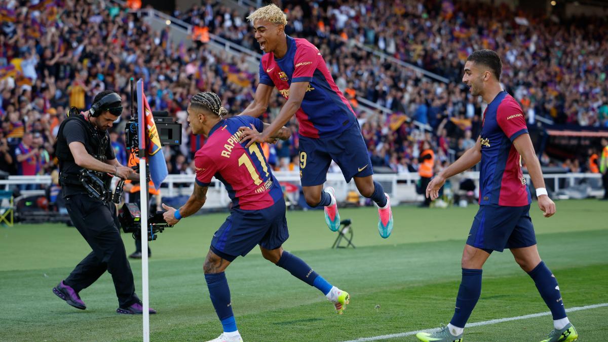 La victoria del Barcelona en el clásico supone un golpe casi definitivo en la carrera por el título de LaLiga EA Sports