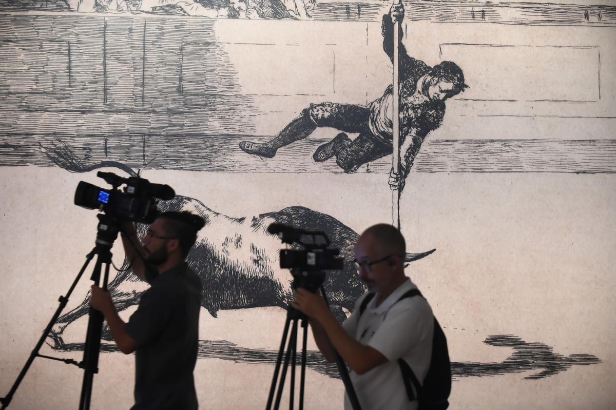 Exposicón 'Goya / Picasso. Tauromaquias', en el Centro Cultural de la Fundación Unicaja de Málaga