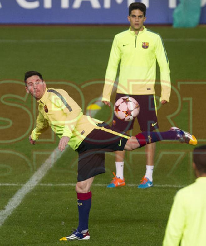 ENTRENO BARÇA EN NICOSIA