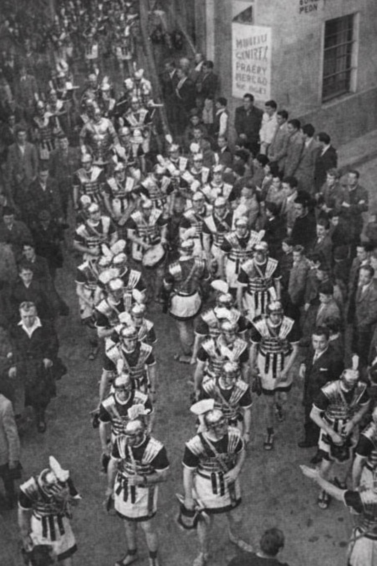 Romanos de la Amargura. Década de 1950.