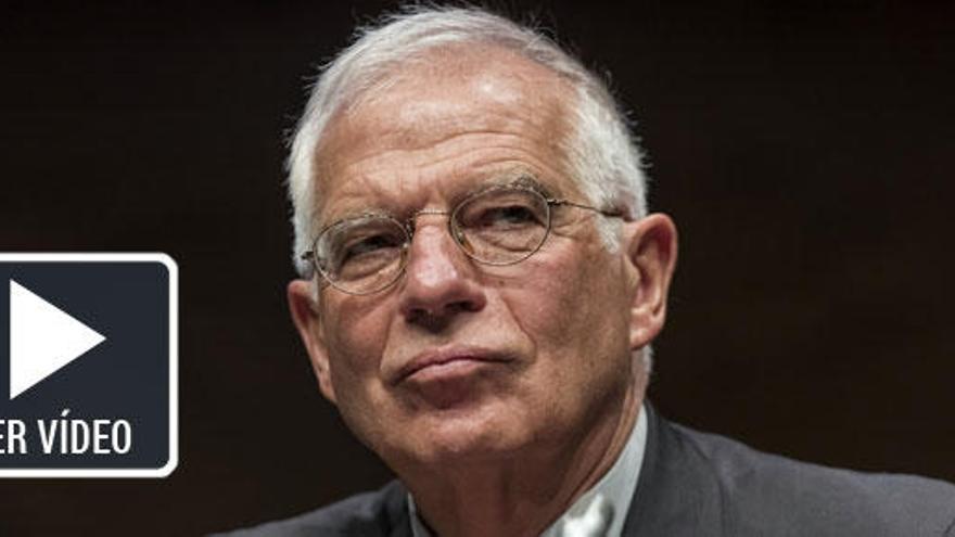 Borrell: &quot;Si es un golpe de Estado, es chusquero&quot;