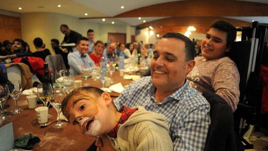 Un momento de la gala de GaliciAME, celebrada en la bodega de Condes de Albarei. // Iñaki Abella