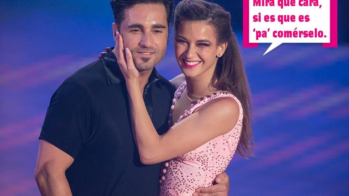 David Bustamante y Yana Olina se quieren comer (bocadillo)