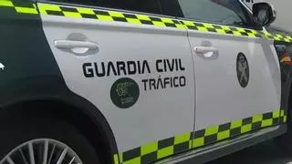 Una conductora ebria y drogada se sale de la vía y provoca un accidente en Teruel
