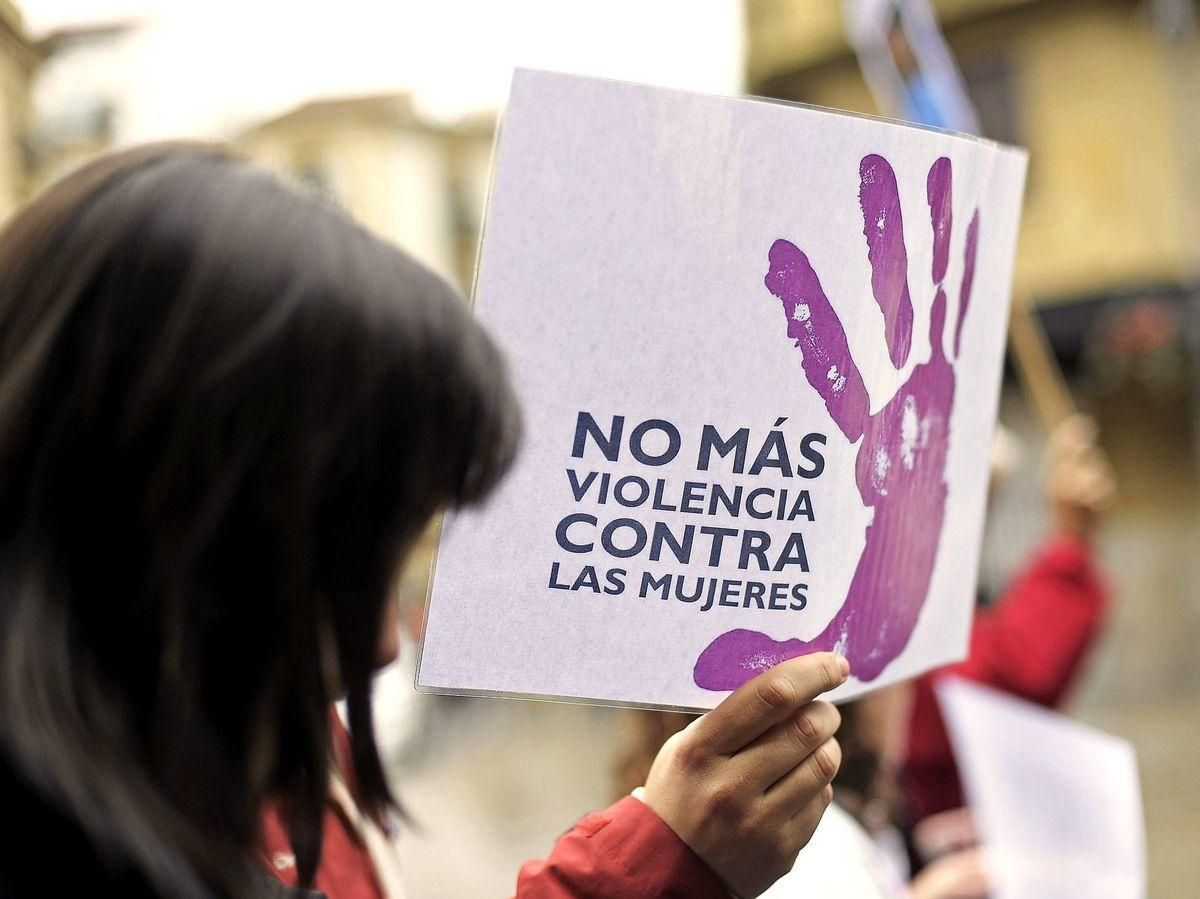 Rechazo a la violencia contra la mujer.