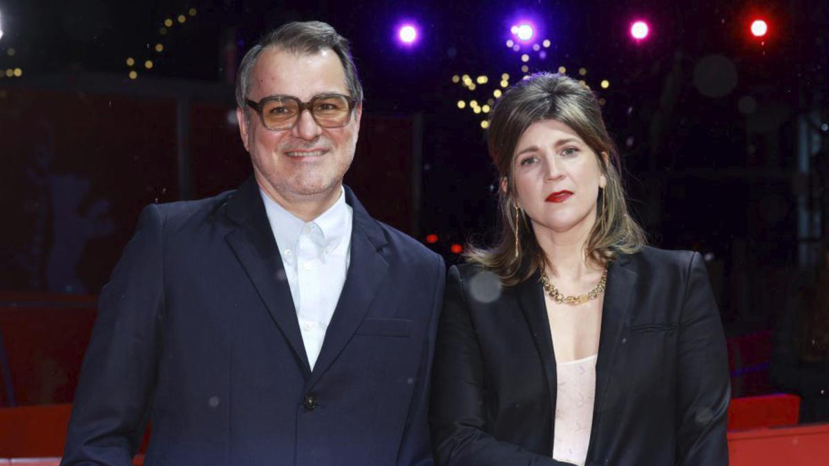 El director d’‘At the sea’, Kornél Mundruczó, i la guionista, Kata Weber. | CLEMENS BILAN /EFE