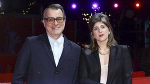 El director d’‘At the sea’, Kornél Mundruczó, i la guionista, Kata Weber. | CLEMENS BILAN /EFE