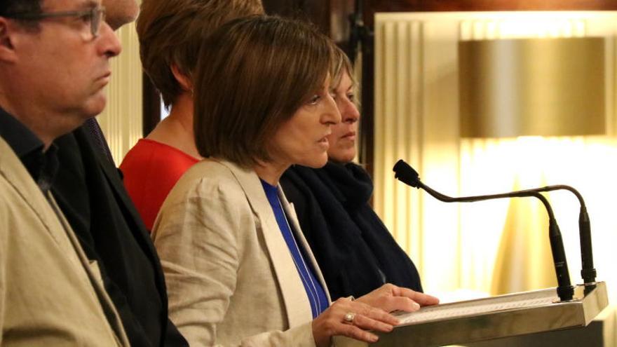 La presidenta del Parlament, Carme Forcadell.