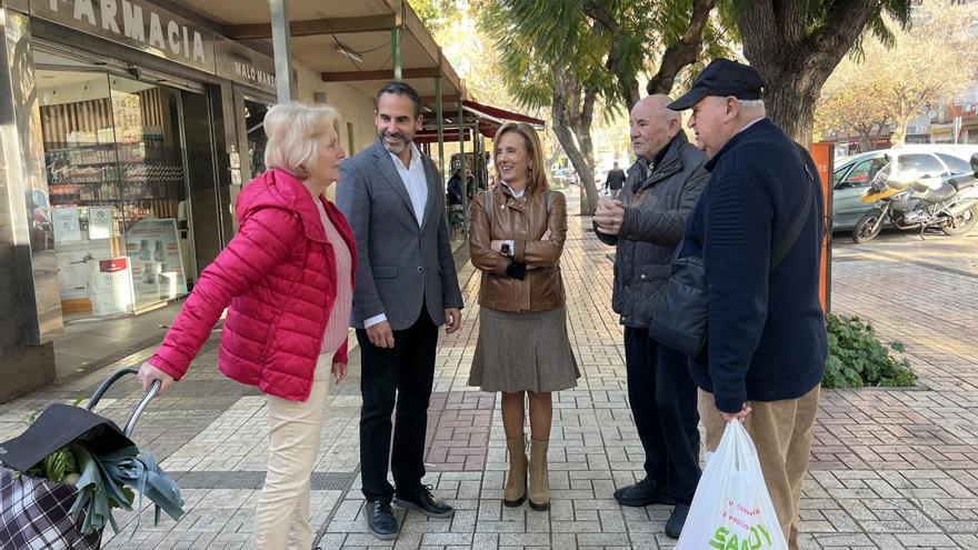 El portavoz municipal del PSOE, Daniel Pérez, y la viceportavoz, Begoña Medina, en una imagen de archivo