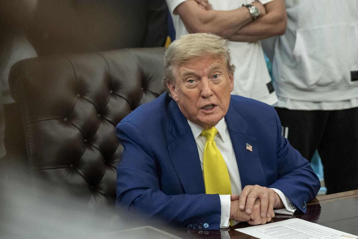 El presidente de Estados Unidos, Donald Trump