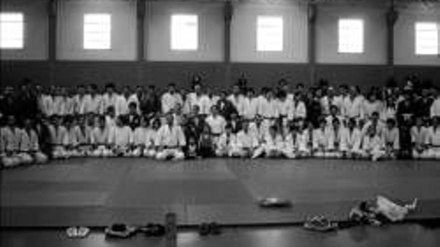 Extremeños en el aniversario del judo de campo maior