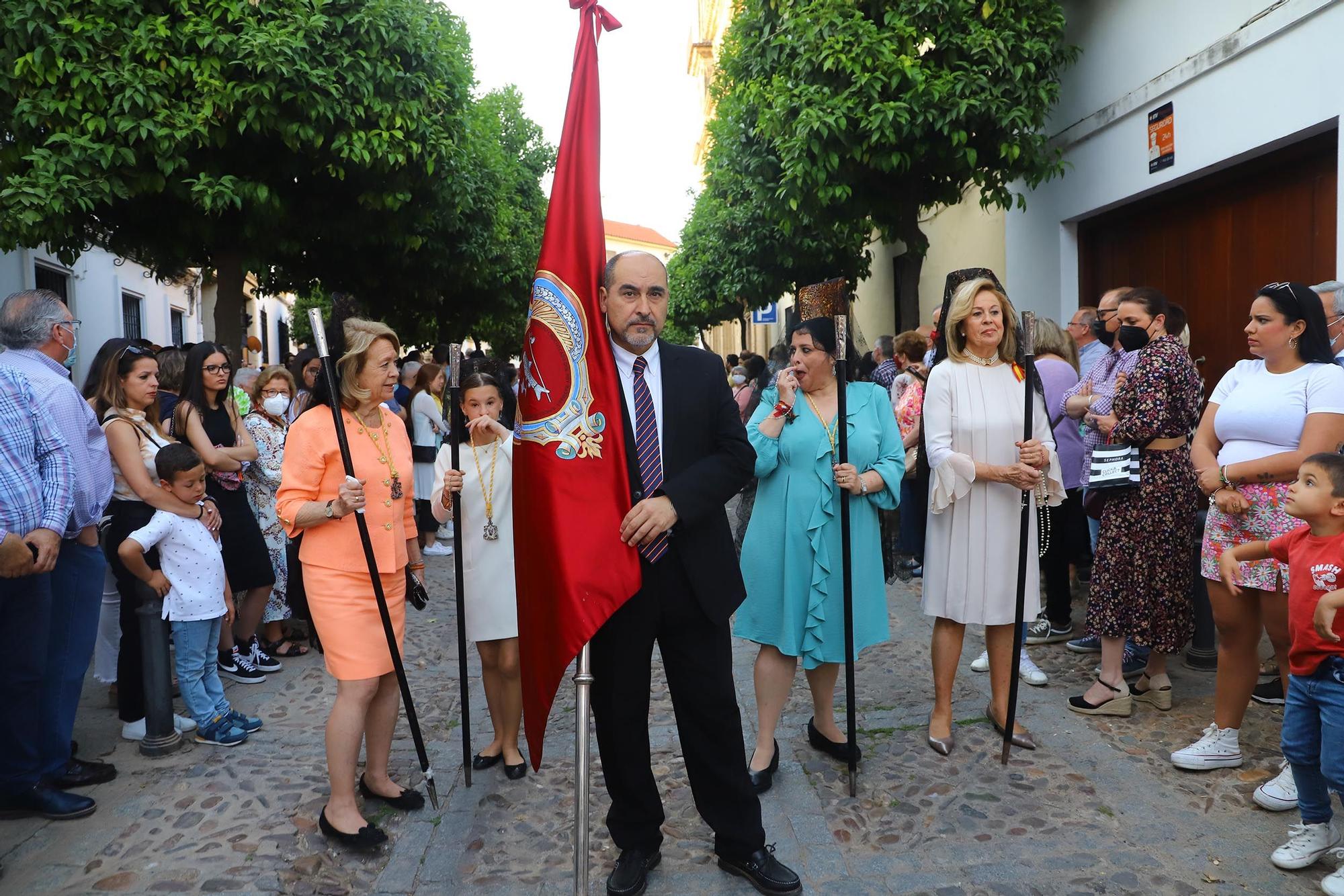 San Rafael procesiona por las calles de Córdoba