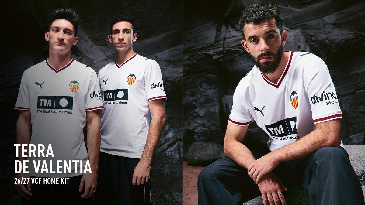 La camiseta del Valencia CF para la temporada 2026-2027
