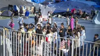 Detenidos 21 migrantes por apedrear a militares y guardias civiles en Ceuta