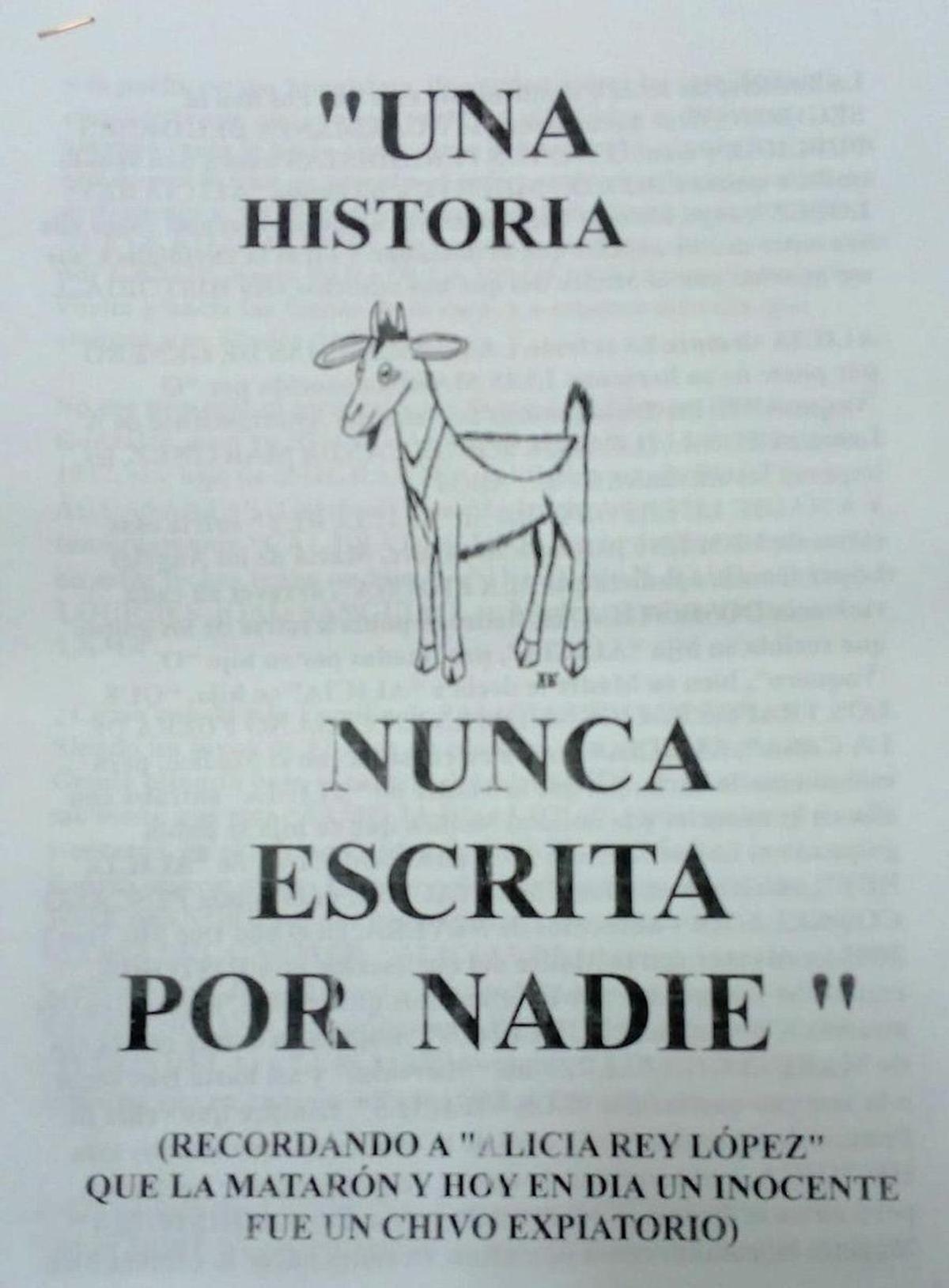 Portada de la carta enviada a varios medios de comunicación por José Manuel Durán, O Chioleiro, en 2023.