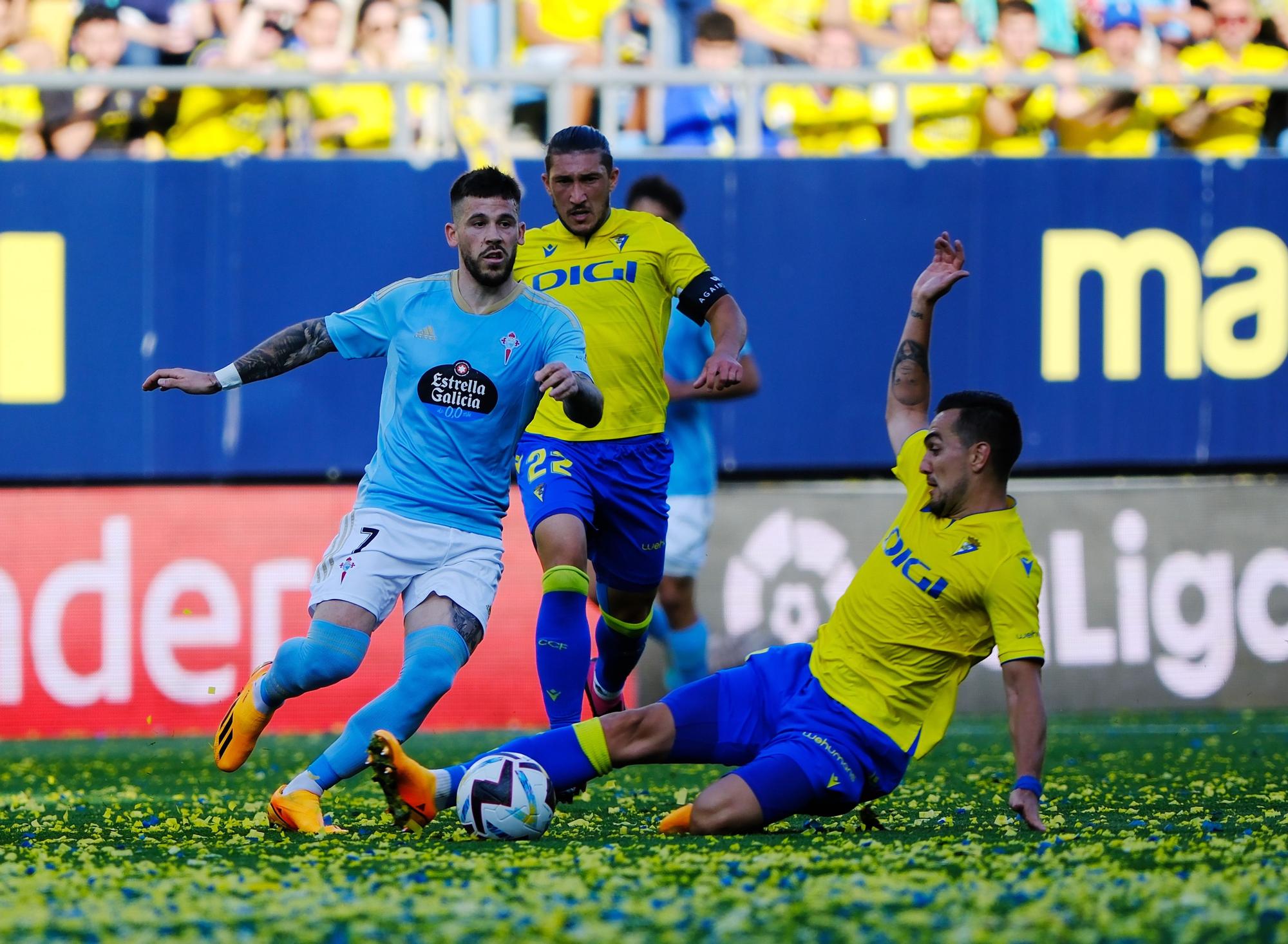 Todas las imágenes de la derrota del Celta ante el Cádiz