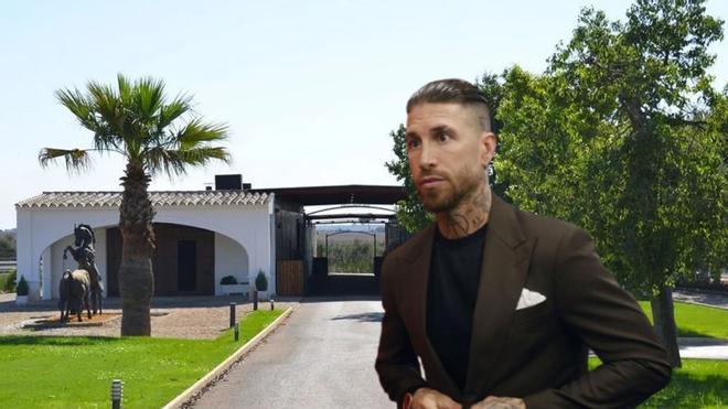 El refugio de Sergio Ramos en Sevilla: una finca de lujo con vigas de madera y 13.000 m2