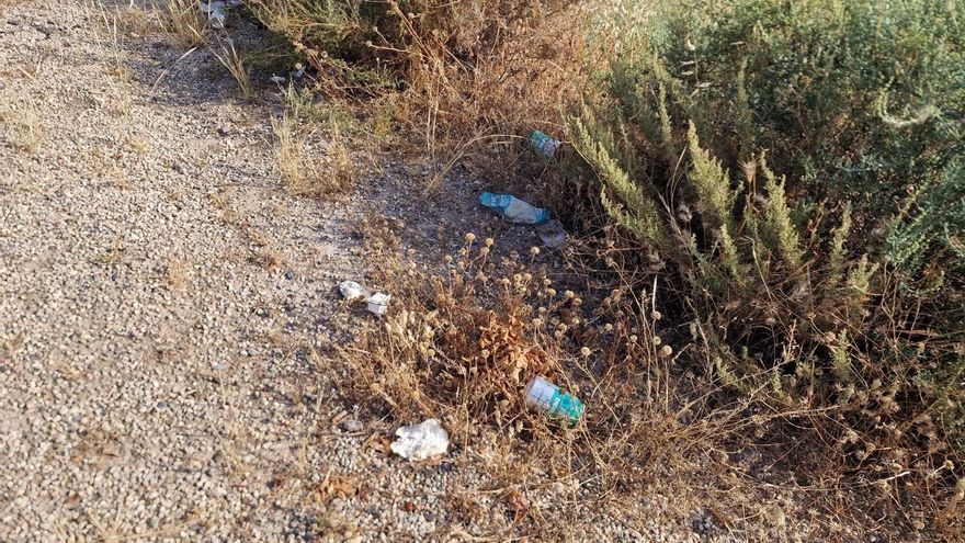 Reclaman un plan de limpieza periódico para los alrededores del Castillo de Lorca