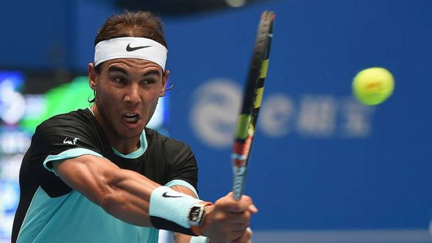 Nadal se impone con dudas a un aguerrido Wu Di en su debut en Pekín