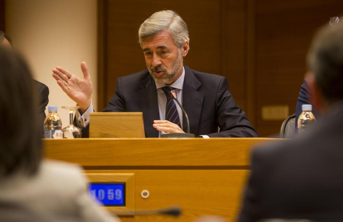 Acebes y Valcárcel declaran en las Corts