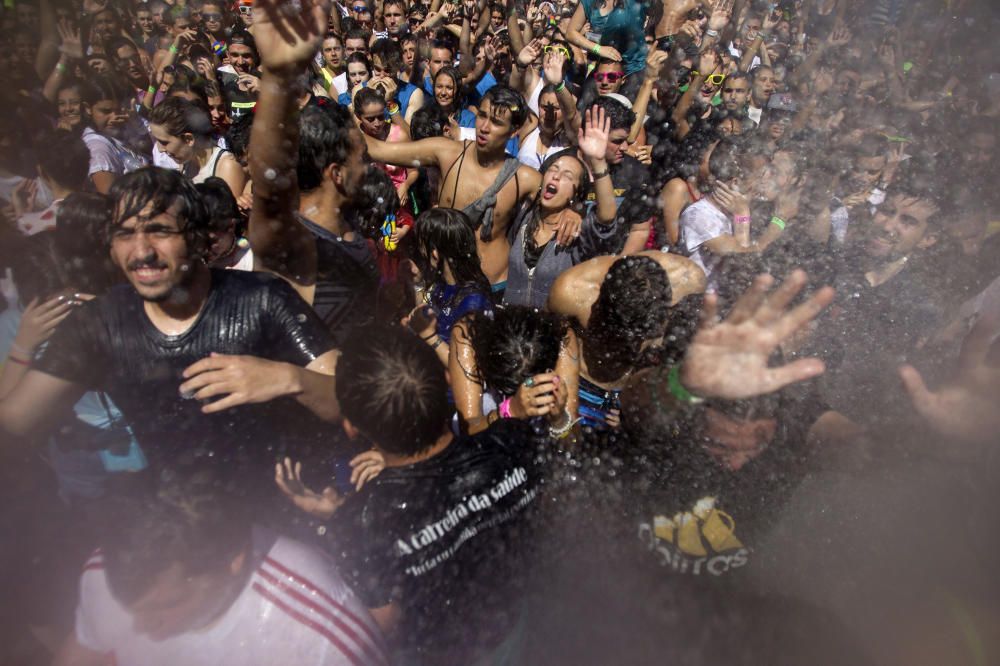 La Fiesta del Agua de Vilagarcía, en fotos